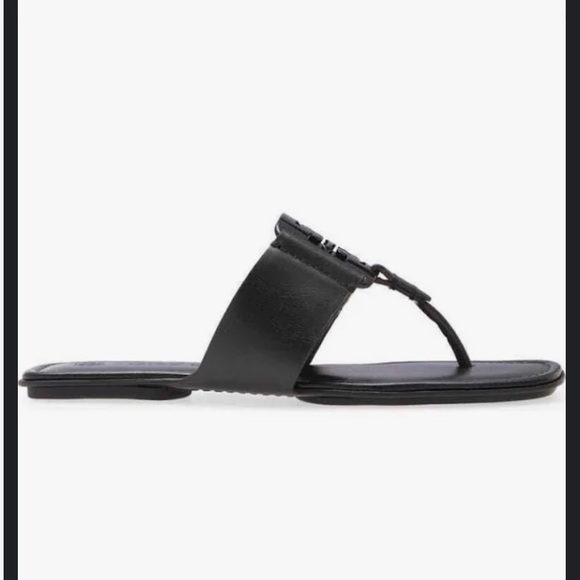 *Sold out online* TORY BURCH Georgia sandals black. Brand new in box. Size 9 - Picture 2 of 4